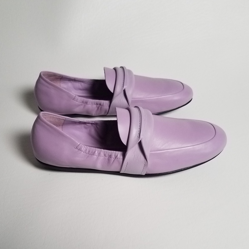 Mercedes Castillo Leather Slip-ons